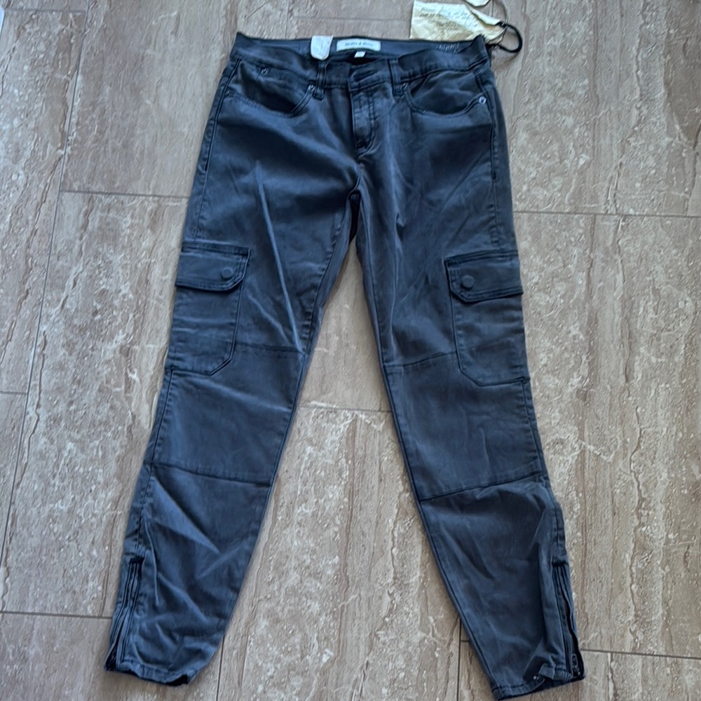 Gray Cargo Pants
